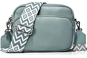 GASSDA Umhängetasche Damen Kleine Handtasche Damen PU Leder Crossbody Bag Moderne Taschen mit Abnehmbarem Schultergurt