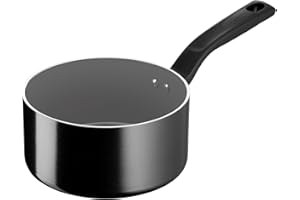 Lagostina Goccia Casseruola manico lungo 18 cm, Rivestimento in Ceramica Antiaderente, Scorrevolezza Ottimale, Pulizia Facile, Ecologica, Thermo-Signal, Sicura, Compatibile con Induzione