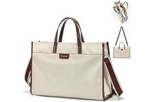 GOLF QUALITY Bolso Grande de Mujer Para Universidad, Portátil y Ordenador 15.6 Pulgadas - Shopper Tote Para Oficina, Trabajo, Viajes y Vacaciones