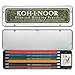 Produktbild Koh-I-Noor Versatil 5217, Schutzhülle von 6 Druckbleistifte, farbig sortiert mit Radiergummi, Set of 6 Mechanical Pencils with sharpener, Colored Leads and Eraser.