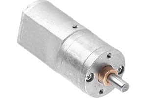 FTVOGUE Moteur électrique de réduction de couple élevé de CC 12V, diamètre extérieur de 20~200 tours/minute(30RPM)