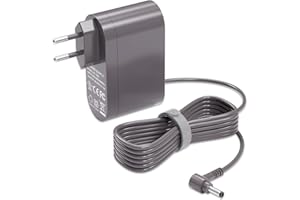WUKUR 30,45V Caricatore Caricabatteria Alimentatore per Dyson V10 V12 V15 SV12 SV14 SV15 SV20 SV22 Cavo di Ricarica Batteria Originale