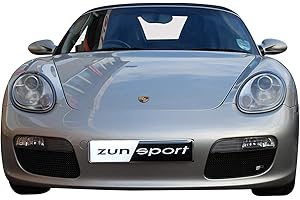 Zunsport Compatible With Porsche Boxster 987.1 - Outer Grille Set - Black finish (2005-2008)