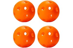 Aymzbd Indoor Pickleball Balls, 26 Holes Pickle Balls, High Bounce Durable Pickleballs, Tournament Play Pickleball for All Style Paddle