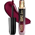 FACES CANADA Comfy Matte Wow Liquid Lipstick - Plum Passion 04, 3.8ml One Swipe Application Highly Pigmented Comfortable Wear Glides Smoothly Long Lasting Transferproof
