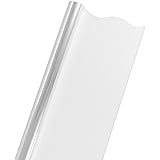 40 in. x 100 ft. Sparkle Wrap Clear Cellophane Wrap Roll Pkg/1