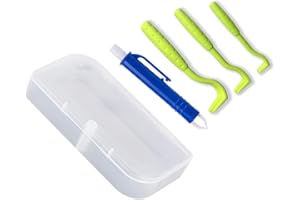 FURNRUBDEN NA Tick Gancio Tick Pinze Pinzetta per Zecche Tick Remover Pinze Zecche Gancio pulci per Cani Gatti Cavalli Animali Persone Utensile rimuovi Diversi Ganci per Tutte Le Dimensioni