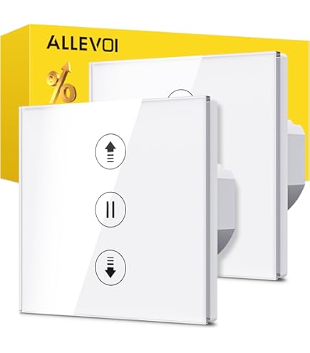 Maxcio Wifi-rolluikschakelaar, compatibel met Homekit, Alexa, Google