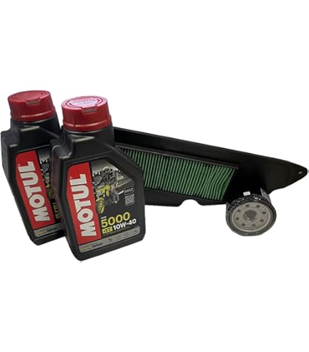 Kit Tagliando HONDA SH 300 09 Candela Filtro Aria Olio Cinghia Rulli SH300 2009 - Foto 8