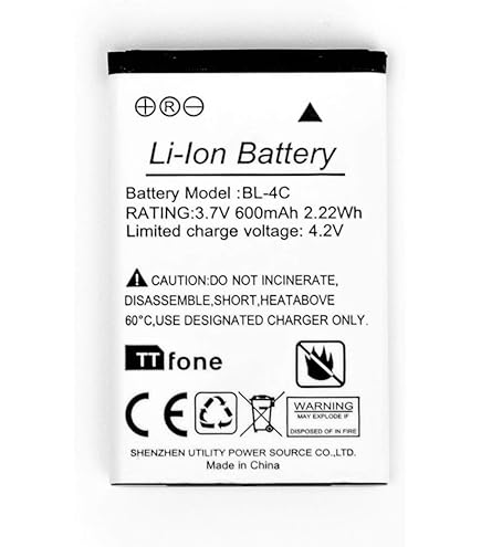 Batteria Per Easyfone Prime Flip A1 A2 A5 600mAh - Foto 5