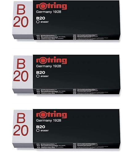 Staedtler GOMA DE BORRAR GRAFITO B20 RAPID-ERASER ROTRING