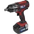 Sealey 18V 1/2" Sq Drive Cordless Impact Wrench - Red