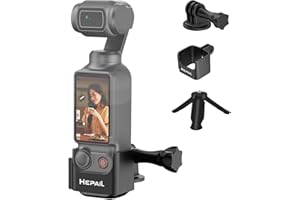 WEWOGA Osmo Pocket 3 Trépied + Osmo Pocket 3 Support Adaptateur D'extension De Cadre Extensible Compatible pour DJI Osmo Pocket 3 Accessoires