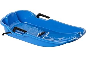 HAMAX Schlitten Bob Rocko SNO Glider Trineo-Bobs, Unisexo, Azul Claro, Talla única