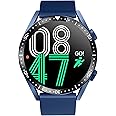 X.cell Classic 3 Talk Lite Smart watch, Heart Rate/Blood Pressure/Oxygen Level Monitoring, Receive & Make Calls,Water Resistance: IP67,1 Week Battery life, Compatibility:IOS/Android (Blue)