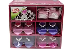 GENERIC Chad Valley Glamour Shoes - 5 Pack with Tiara * Glamour set includes 5 pairs of shoes and 1 tiara - perfect for any dressing up set! *