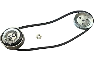 SEBA.RICAMBI Kit Trasmissione Completa di Frizione Cinghia Puleggia Grande da 90 mm per Tutti i Modelli di Ciclomotore Ciao C7 Px Sc R Arcobaleno Lusso Special Pirma Serie C7 C9