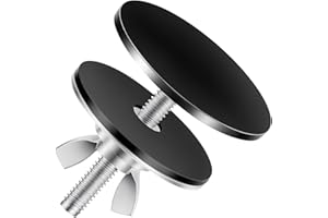 ASOFELK 2PCS Silver Sink Hole Cover, Stainless Steel Sink Blanking Cap, Sink Hole Cover for Home Kitchen, Sink Tap Hole Cover for Bathroom Sink Clean, 2 Inch Tap Hole Stopper/Faucet Hole Cover for Bathroom