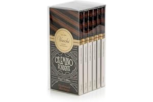 Venchi - Kit di 6 Tavolette di Cioccolato Cremino Extra Fondente, 660g - Senza Glutine - Vegano