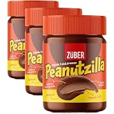 Z&uuml;ber Peanutzilla Kakaolu Fıstık Kreması 315 Gr (3 paketi)