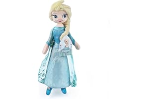 Xingsky Peluche Princesa, Juguetes Elsa Frozen 40 cm Frozen Muñecos, Muñeca Elsa Peluche Elsa Frozen Muñeca de Peluche de Dibujos Animados para Niños, Niñas, Cumpleaños