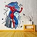 AMAZING HUGE SPIDERMAN Wall Stickers Boys Kids Bedroom Mural Art Wallpaper Decal
