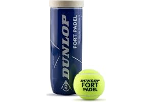 Dunlop Fort Padel Boll, Yellow, One Size