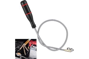 KOOLEVER 60 CM Flexible Magnetic Pickup Tool, Telescopic Magnet Portable Bendable Magnet Handheld Tool Strong Magnetic Pick Up Tools for Small Iron Parts and Metal Objects