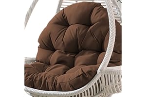 Hanging Basket Seat Cushion,Thick Leisure Hanging Basket Chair Cushion - Soft Seat Cushion for Indoor Outdoor Garden Rattan Hammock Chair Rianpesn