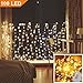 Produktbild Uping® Lichterkette 100 Batterienbetriebene Leds für Party, Garten, Weihnachten, Halloween, Hochzeit, Beleuchtung Deko in Innen und Außenbereich usw. 11M warm weß
