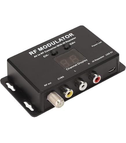 MRNHA 16-Kanal TV Sender - UHF Video Sender Für Set-Top-Box & Kamera