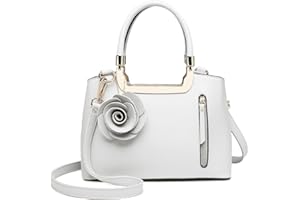 Miss Lulu Borsa a Mano Donna Media, Borse Tracolla Spalla in PU Pelle, Tote Shopper Bag Borsetta Grande, Tracolla Regolabile