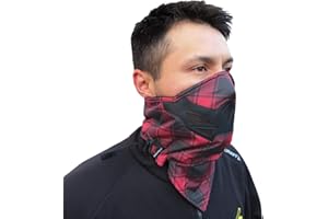 Grace Folly Half Face Mask for Cold Winter Weather. Use This Half Balaclava for Snowboarding, Ski, Motorcycle. (Many Colors)