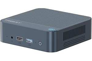 TRIGKEY Key Mini PC N150, 16G DDR4 500G M.2 PCIe SSD, Intel Twin Lake N150(fino a 3,6GHz), Operativo 11 Pro, Intel Graphics 24EUs 1000MHz, Ufficio/Istruzione, Doppio Display 4K60Hz, USB3.2(10Gbps)*3