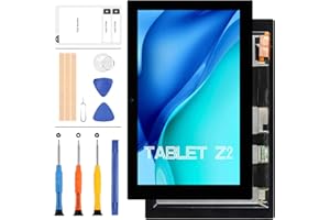 LADYSON Ersatzbildschirm für Sony Xperia Tablet Z2 (für Sony Tablet Z2 SGP561 SGP511 SGP512, LCD-Display, Matrix-Sensor, Glas, Touchscreen-Digitizer, inklusive Werkzeug und Klebeband)