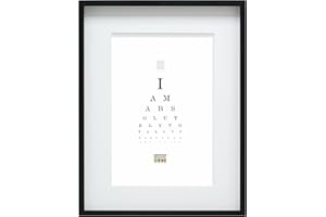 DEKNUDT FRAMES Deknudt S223K2 30x40 Legno Nero con Passepartout