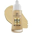 Colors Queen High Coverage BB Cream Foundation with SPF-15 | Lightweight Cream Foundation with Matte Finish | Long Lasting Foundation for Face Makeup Enriched with Jojoba Seed Oil (Natural Beige, 50g)
