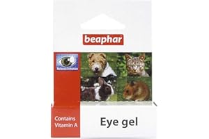 SIPW Beaphar Eye Gel Soothes Irritation Cleans Eyes Cats Dogs Rabbit Hamster Gerbil … (Eye Gel 5ml)