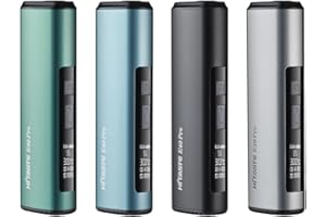 HI TASTE E40 Pro Tobacco Heater Compatible with IQOS ILUMA TEREA, Great Taste, 3200mAh Large Battery, Drying Sticks Function, Clear OLED Display, Metal Appearance (Invincible Black)