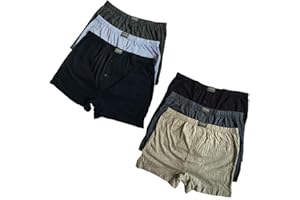 F & S LTD 6/12 X Kids Boys Assorted Plain Colour Cotton Boxer Shorts Under Pant Elasticated Waistband Boxer Shorts Boys Underwear for Kids