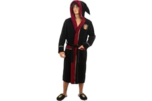 Funidelia Bata Oficial de Gryffindor - Harry Potter para hombre y mujer, Merchandising de Hogwarts para adultos para regalar en Navidad y Cumpleaños., – Talla L-XL