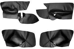 JTSGHRZ Copertura del Pannello del bracciolo della portiera dell'auto Trim Copertura del Pannello della portiera in Pelle con Guida a Sinistra, per VW Golf 5 2005-2009