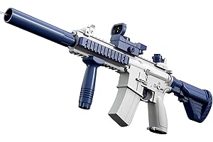 SIEREOLLY Elektrische Wasserpistole für Erwachsene und Kinder,500ML 2 in 1 Elektrisch Wasserspritzpistole Groß Externe Wasserflasche,Wasser Pistole Automatische Wasserpistolen für Sommer Schwimmbad Party