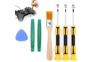 EEEKit Precision Screwdriver Set, Security T6 T8H T10H Screwdriver Repair Tool for PS3 PS4 Xbox One Xbox 360 Controller