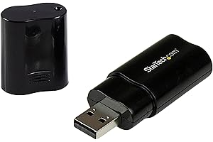 StarTech.com Scheda Audio Esterna Stereo USB 2.0, Adattatore esterno scheda audio Stereo USB 2.0 a 3,5 mm Jack audio