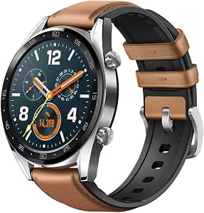 Huawei Watch GT Orologio da Polso con Monitoraggio della Frequenza Cardiaca  e Notifiche Intelligenti, resistente all'acqua fino a 5 ATM, Marrone :  Amazon.it: Elettronica