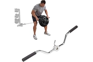 Body-Solid LBB-28 T-Bar Row Poignée pour rameur | Core Trainer | Poignée de mine terrestre, 30 mm et 50 mm