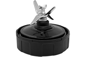 AUMUA Cuchillas de Repuesto para Ninja Procesador de alimentos 3 en 1 con Auto-iQ BN800EU BN495EU BN750EU, Ninja Blender Piezas de Repuesto De Cuchillas Extractora, 7 Aletas