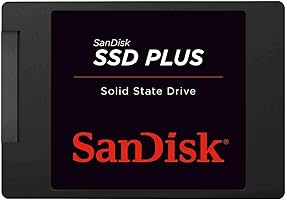 SanDisk SSD PLUS 240GB Sata III 2,5 Zoll Interne SSD, bis zu 530 MB/Sek