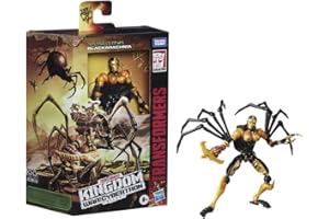 Hasbro Fans - Transformers Generations Kingdom War for Cybertron Trilogy: Black Arachnia Deluxe Class Figure (Excl.) (F0670)